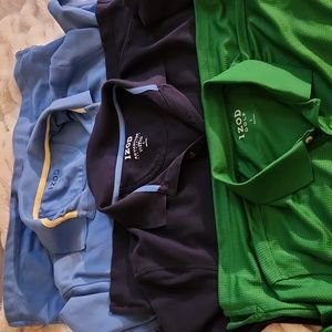 Mens Izod Polo shirts Large